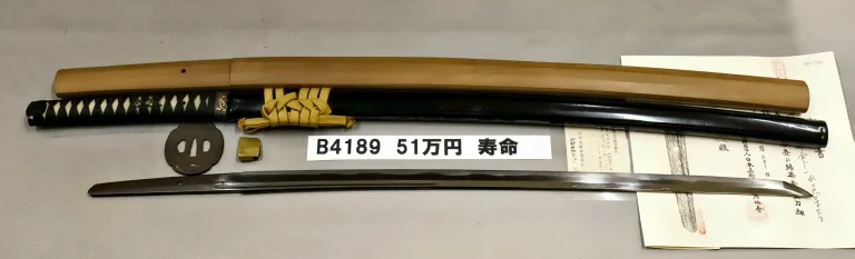 B4189【拵付刀】寿命（江戸時代初期）